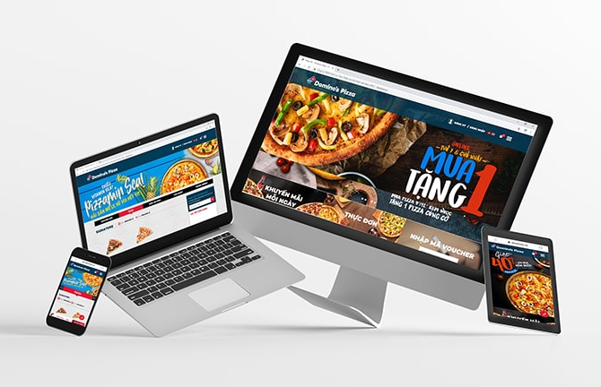 Dominos Pizza 网站 Dominos Pizza 网站