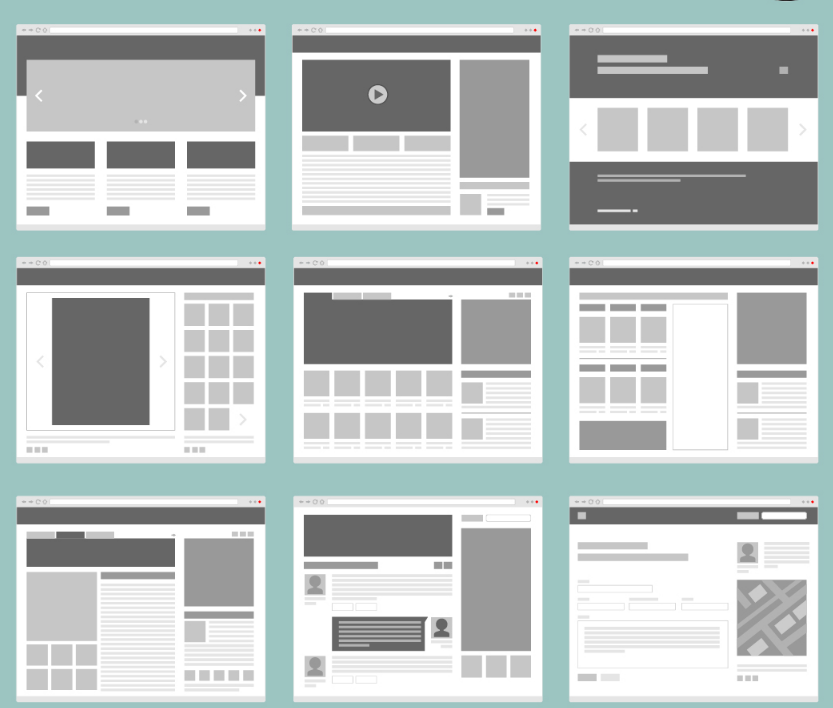 根据可用模板(模板)进行网站布局 根据可用模板(模板)进行网站布局